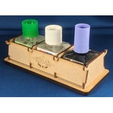 Bottle Stand Square Triple